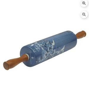 The Pioneer Woman Delilah Blue Floral Rolling Pin
